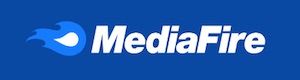 Logo von Mediafire in blau