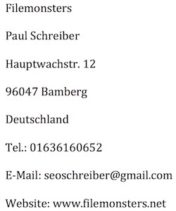 Schwarze Buchstaben auf weißem Grund